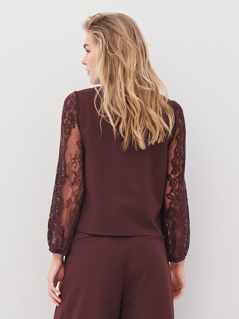 NÜ ARIEL Hemd Hemdblusen 789 Grape