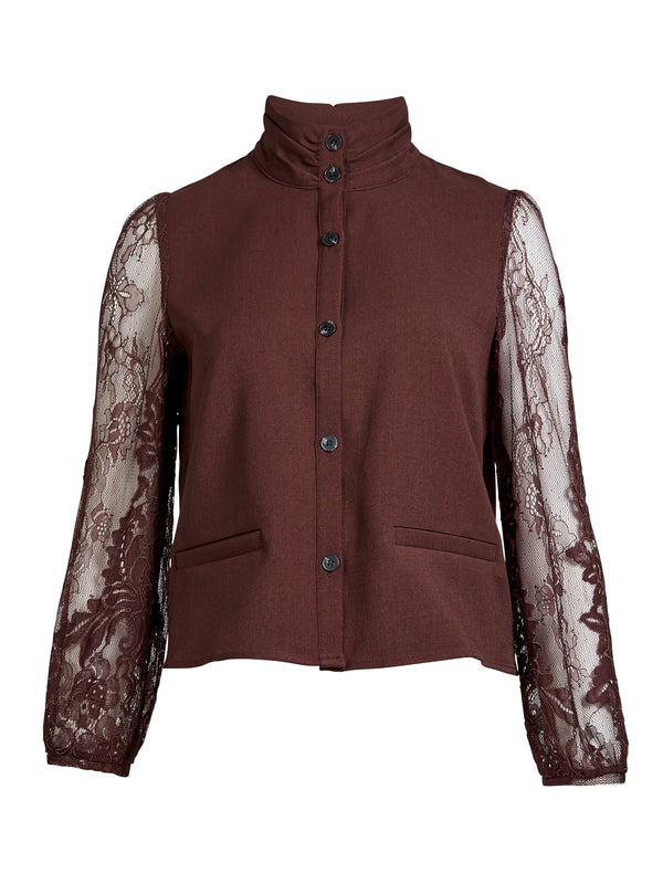 NÜ ARIEL Hemd Hemdblusen 789 Grape