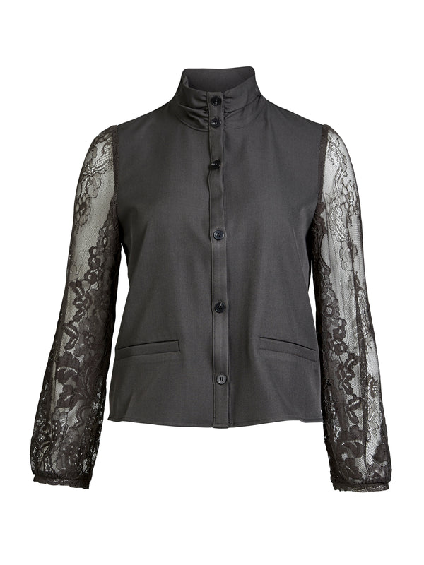NÜ ARIEL Hemd Hemdblusen 901 Grey