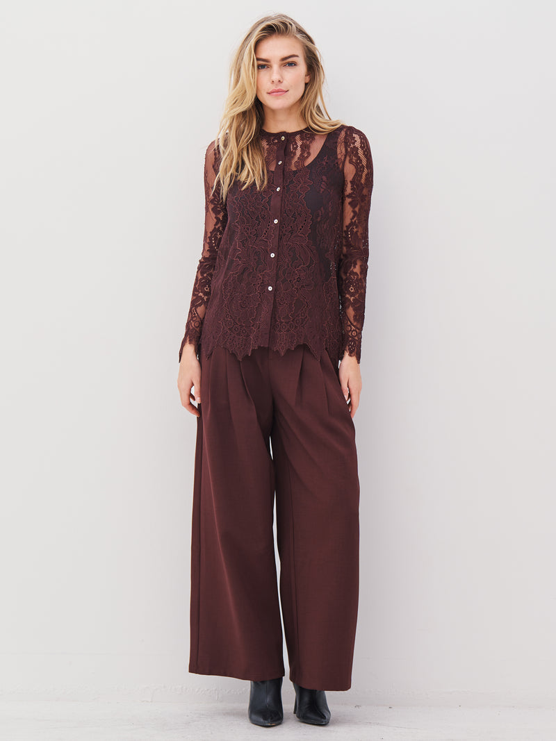 NÜ ARIEL Top Tops und T-shirts 789 Grape
