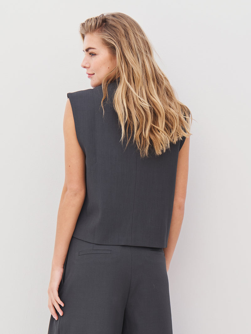 NÜ ARIEL Weste Weste 901 Grey