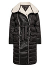 NÜ ARISA lange Jacke Oberbekleidung Schwarz