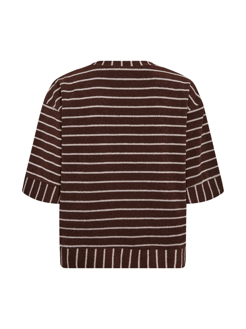 NÜ ASIA Bluse Blusen 289 Brown Mix