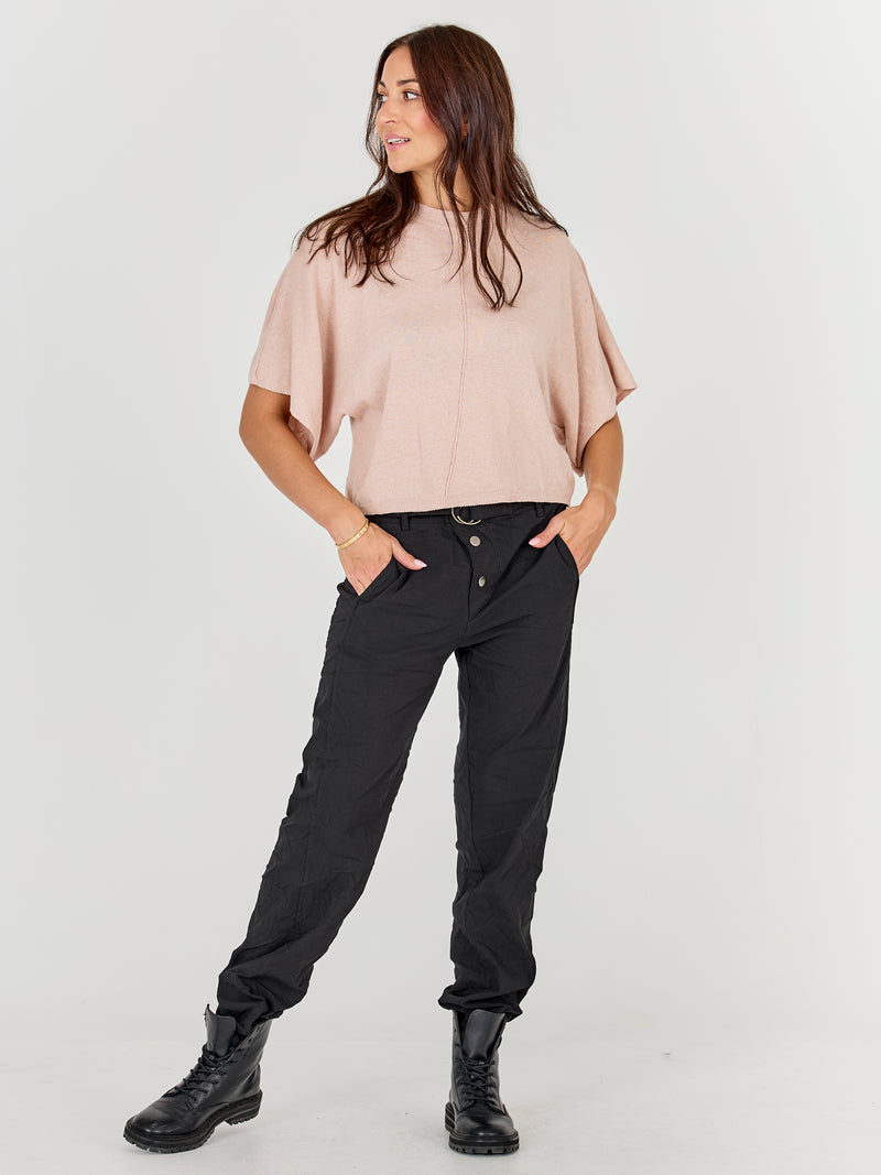 NÜ ASMI Strickbluse  601 Nude rose
