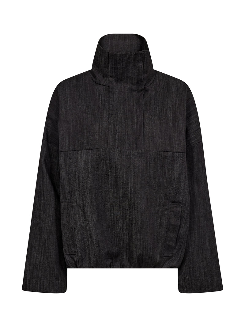 NÜ ASTI Bluse Blusen 006 Black Denim