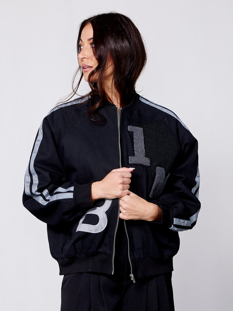 NÜ ASTON Jacke Jacken Schwarz mix