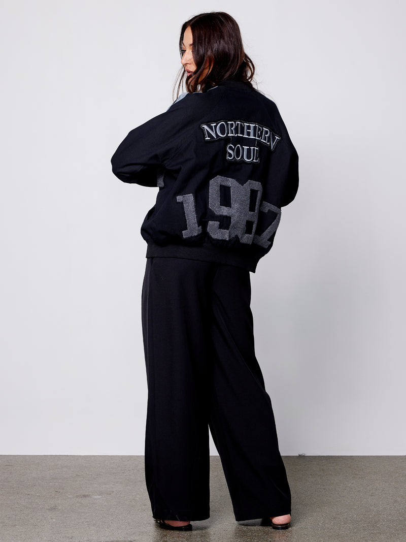 NÜ ASTON Jacke Jacken Schwarz mix