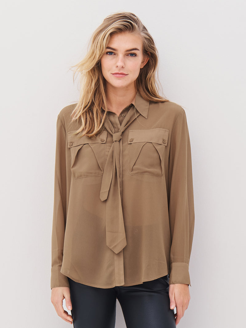 NÜ ASTRID Hemd Hemdblusen 220 Camel