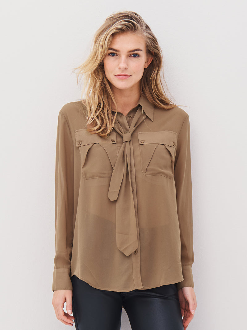 NÜ ASTRID Hemd Hemdblusen 220 Camel