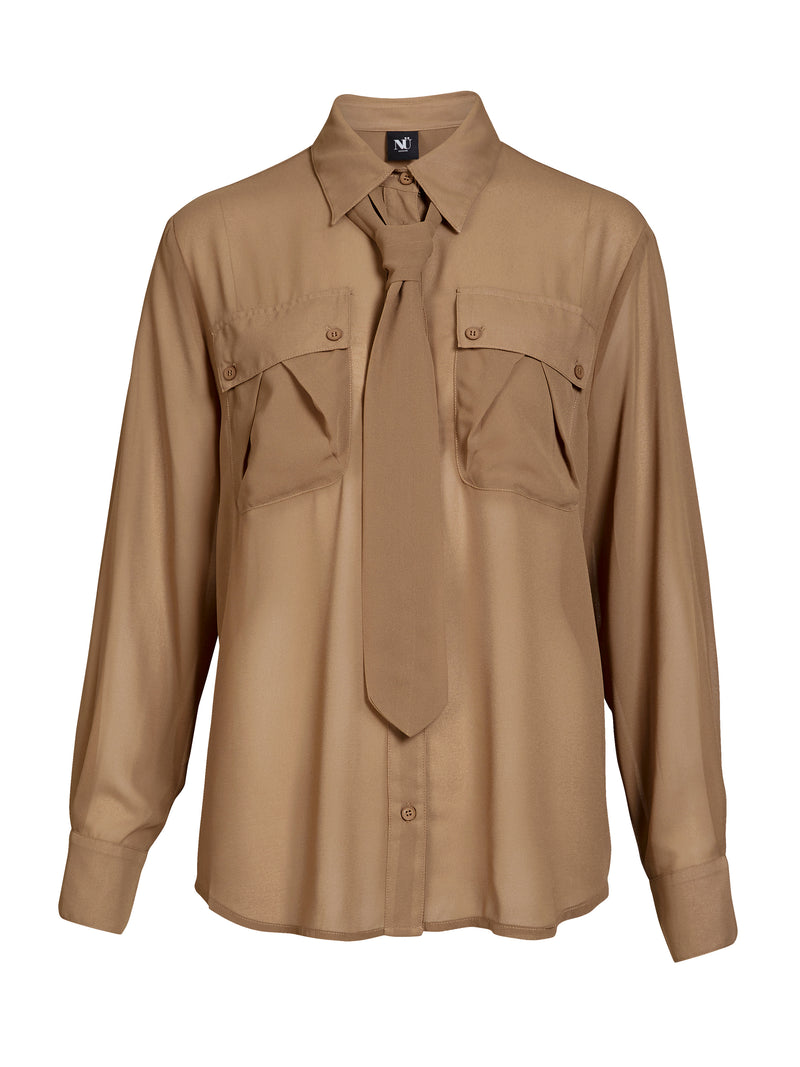 NÜ ASTRID Hemd Hemdblusen 220 Camel