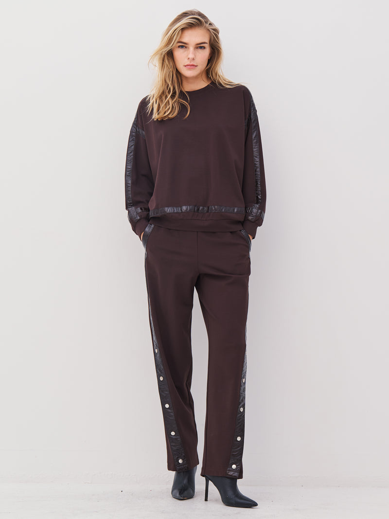 NÜ ATHEA Sweatshirt Blusen 289 Brown