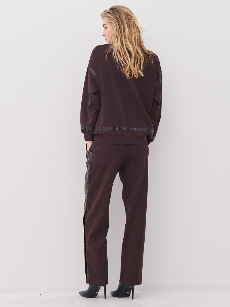 NÜ ATHEA Sweatshirt Blusen 289 Brown