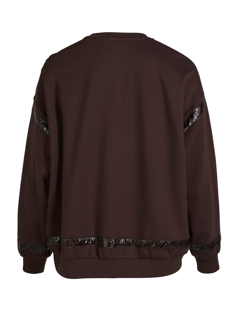 NÜ ATHEA Sweatshirt Blusen 289 Brown