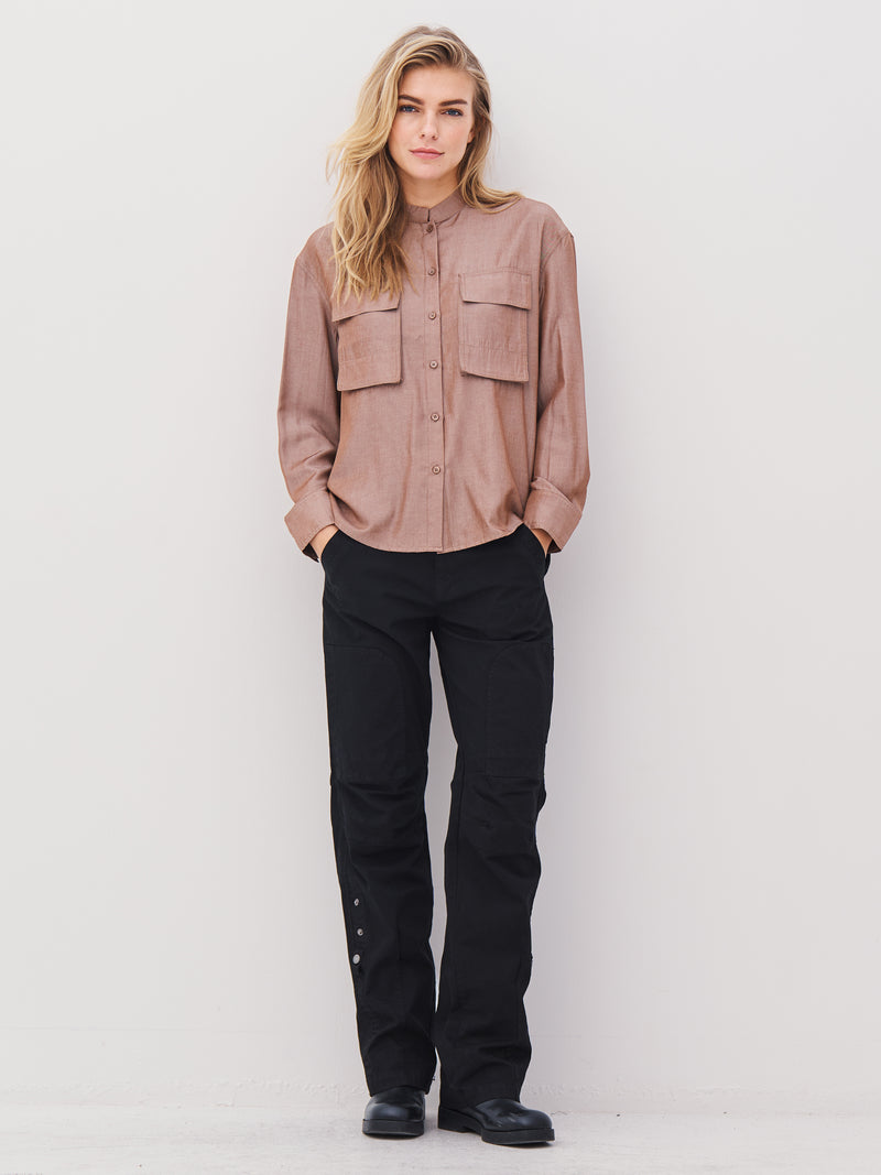 NÜ AVALON Hemd Hemdblusen 220 Camel