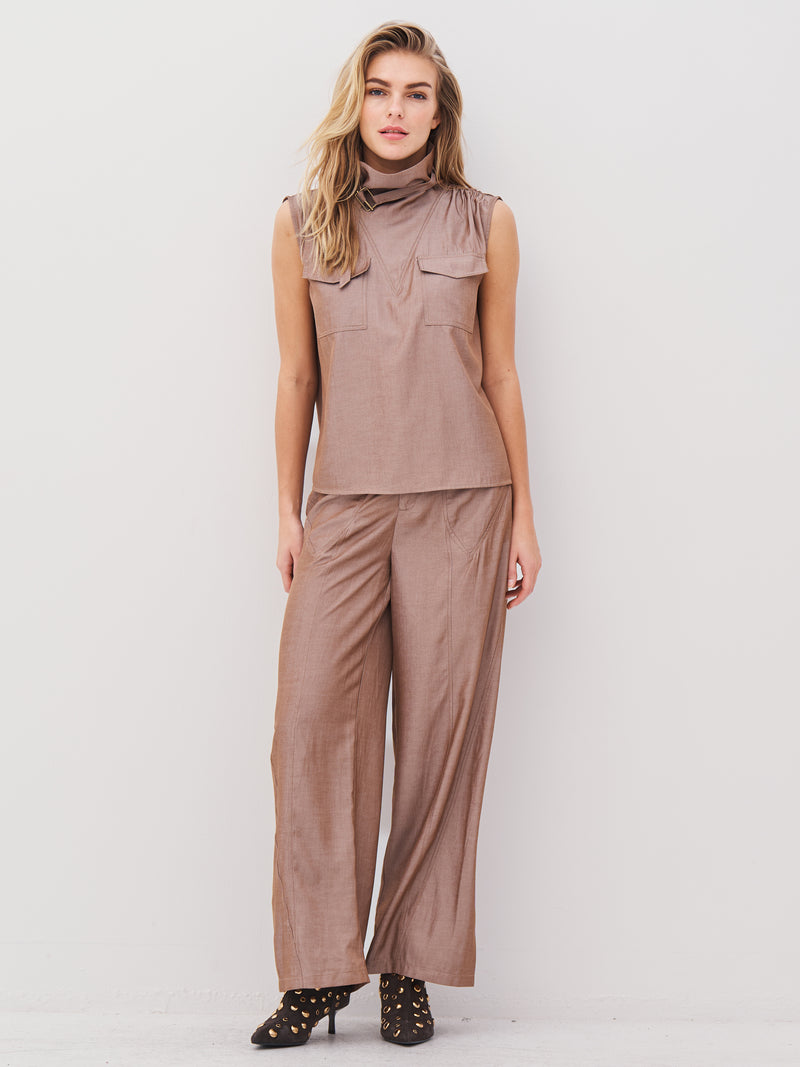 NÜ AVALON Hose Hosen 220 Camel