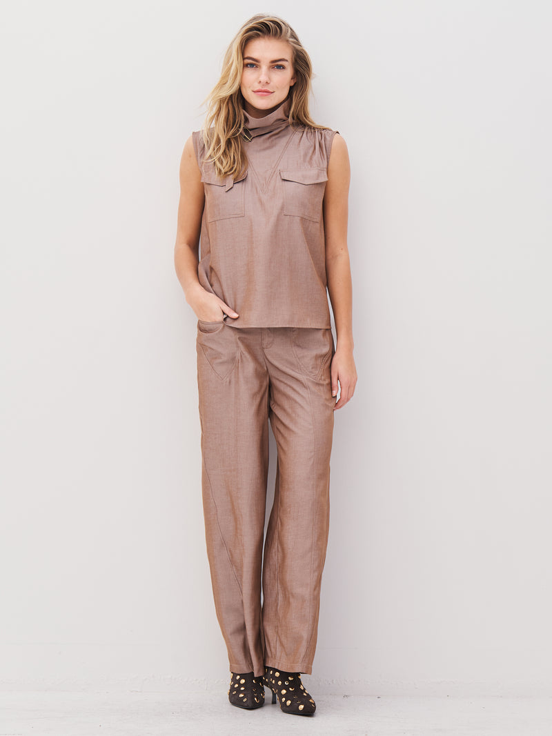 NÜ AVALON Hose Hosen 220 Camel