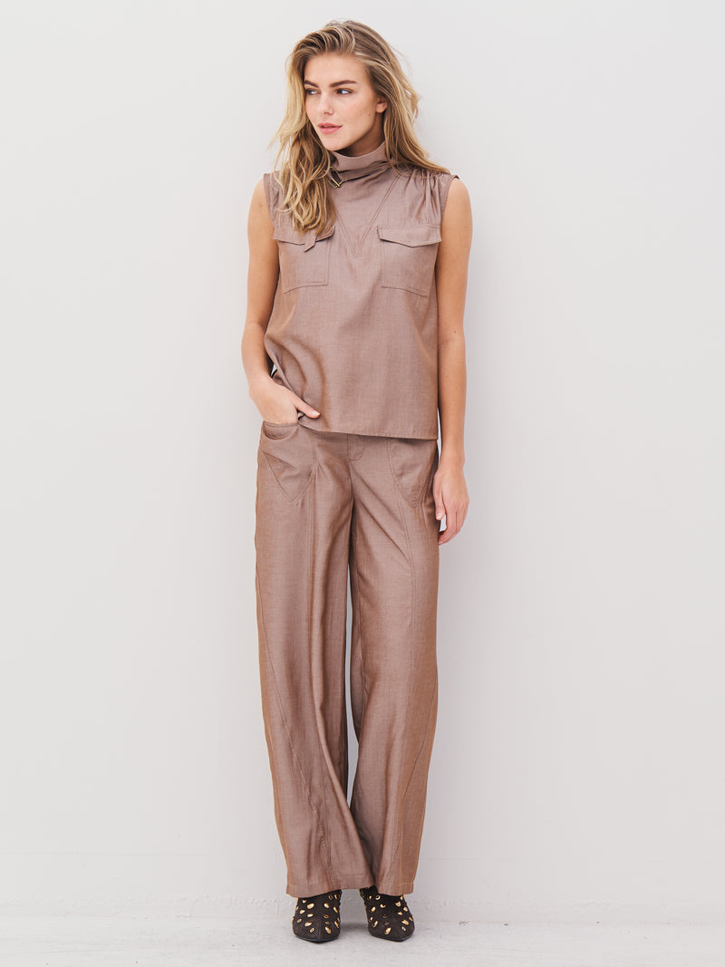 NÜ AVALON Hose Hosen 220 Camel
