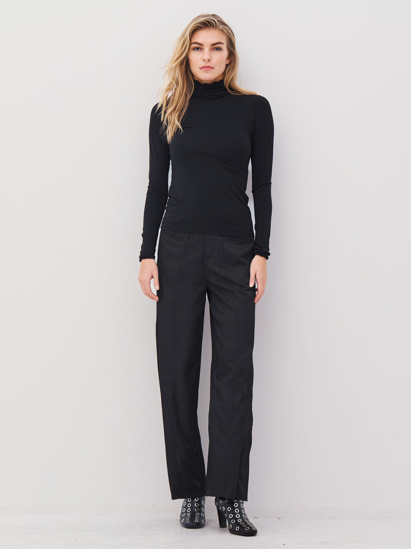 NÜ AVALON Hose Hosen Schwarz