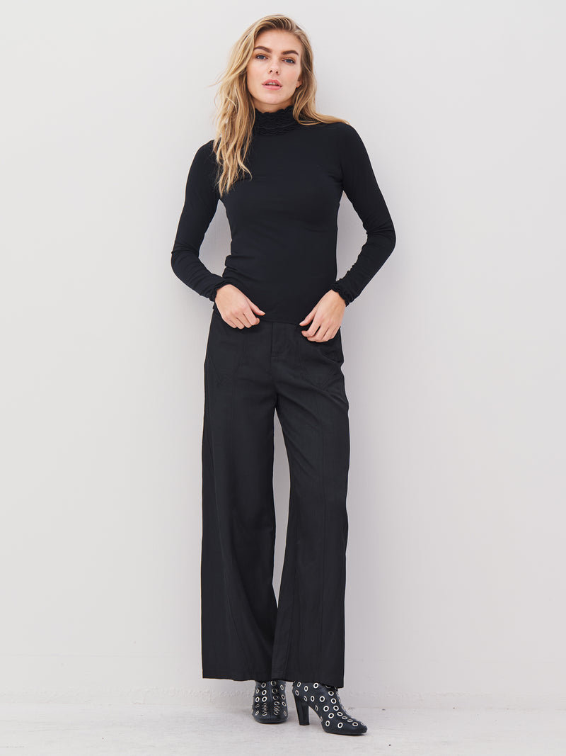 NÜ AVALON Hose Hosen Schwarz