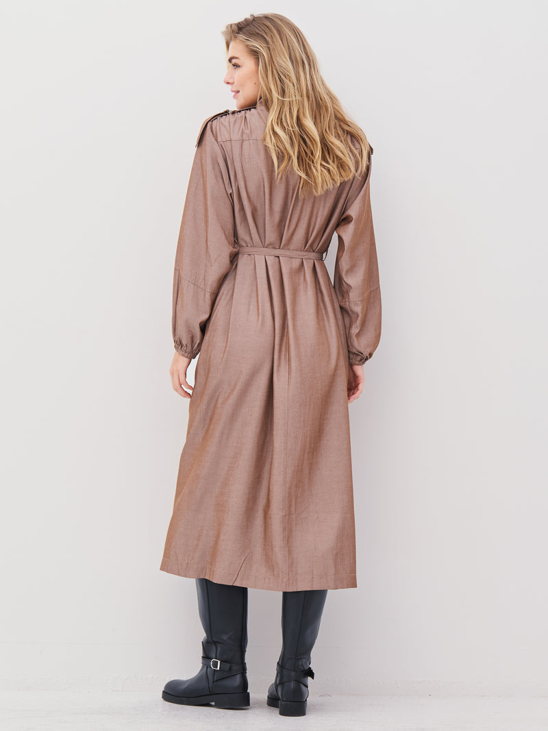 NÜ AVALON Kleid Kleider 220 Camel