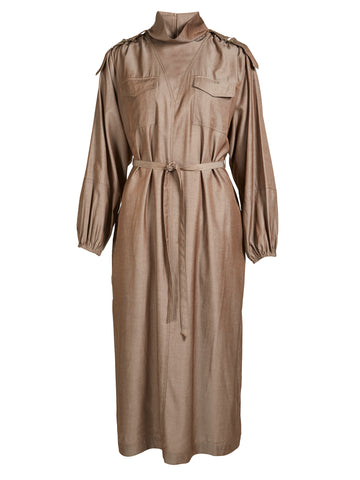 NÜ AVALON Kleid Kleider 220 Camel