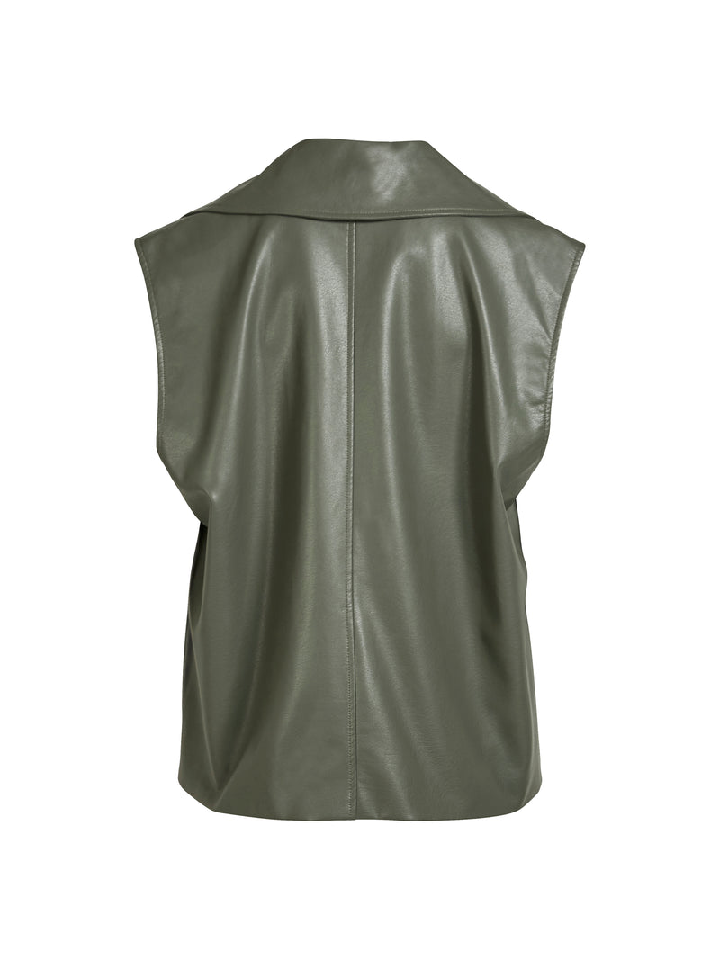 NÜ AVA Weste Weste 385 Dark Green