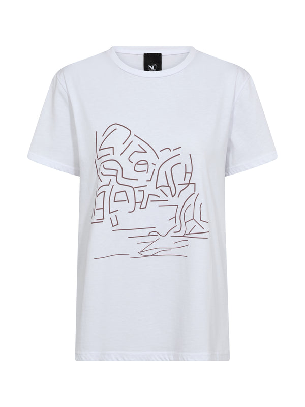 NÜ AYZA T-Shirt Tops und T-shirts 235 Cappuccino mix