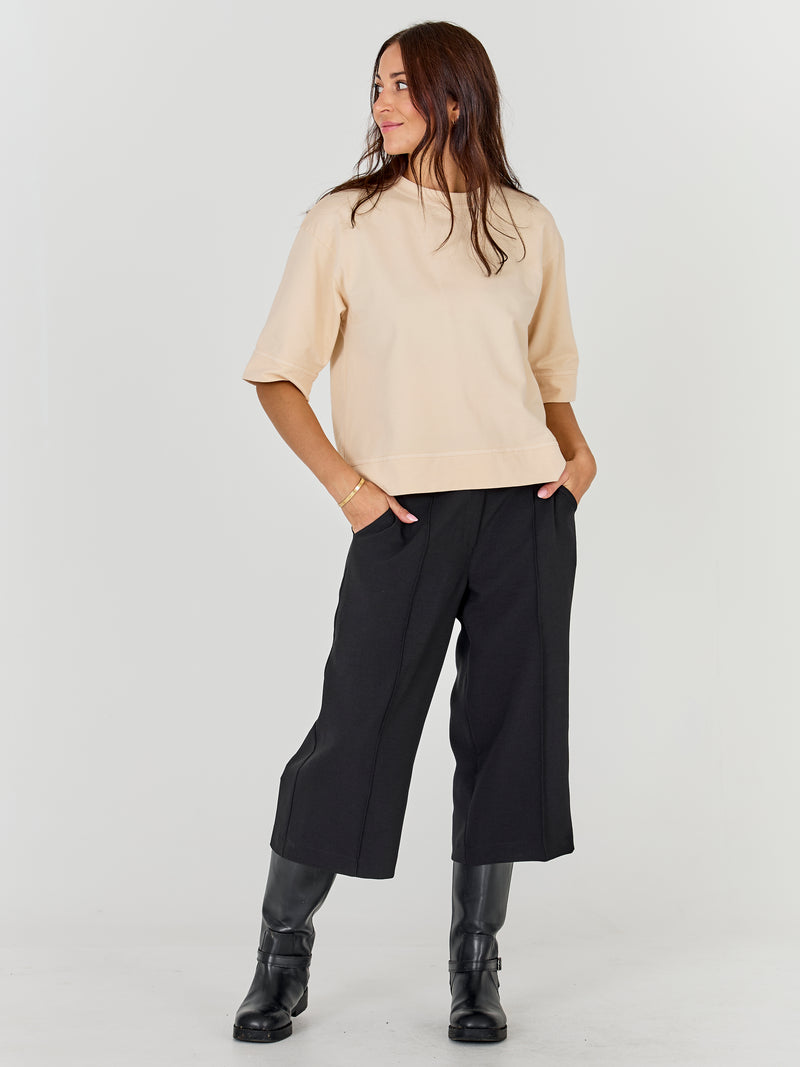 NÜ Alma Sweat Blusen 122 Butter Cream