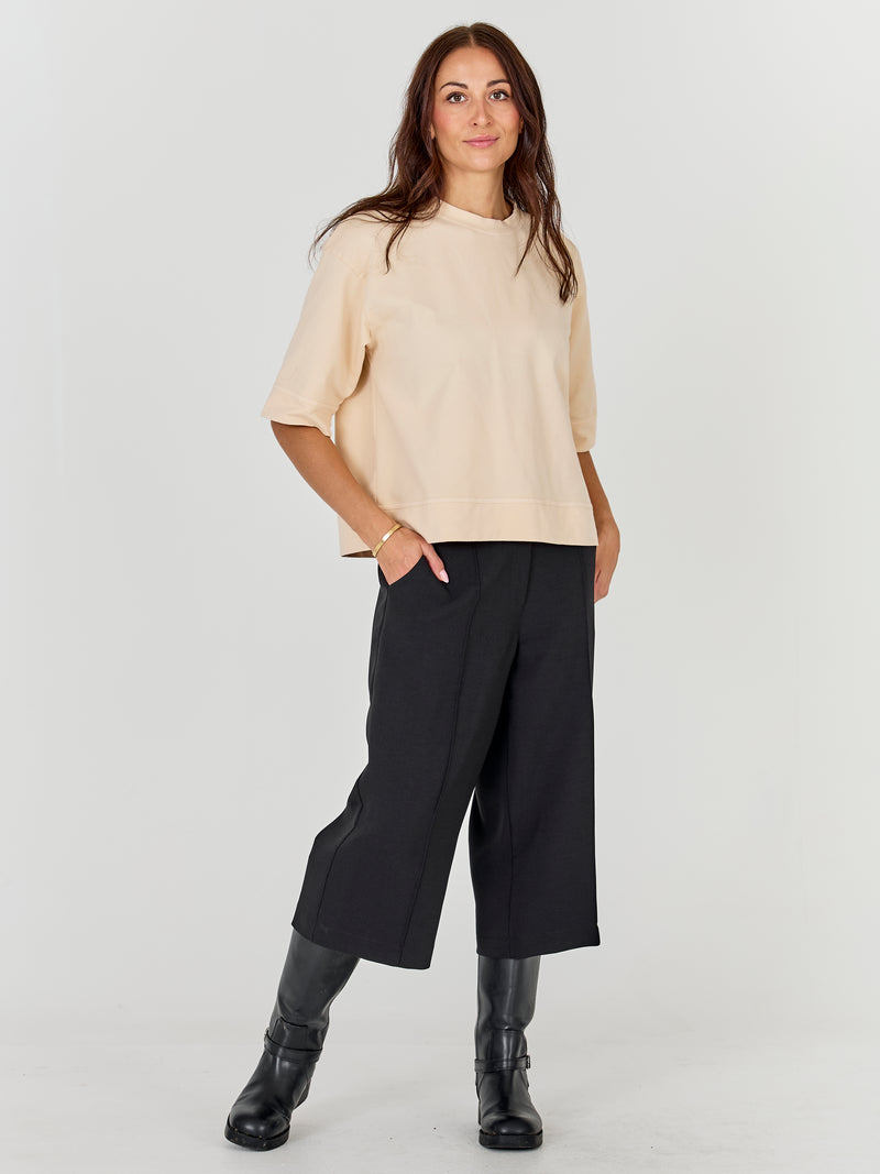 NÜ Alma Sweat Blusen 122 Butter Cream