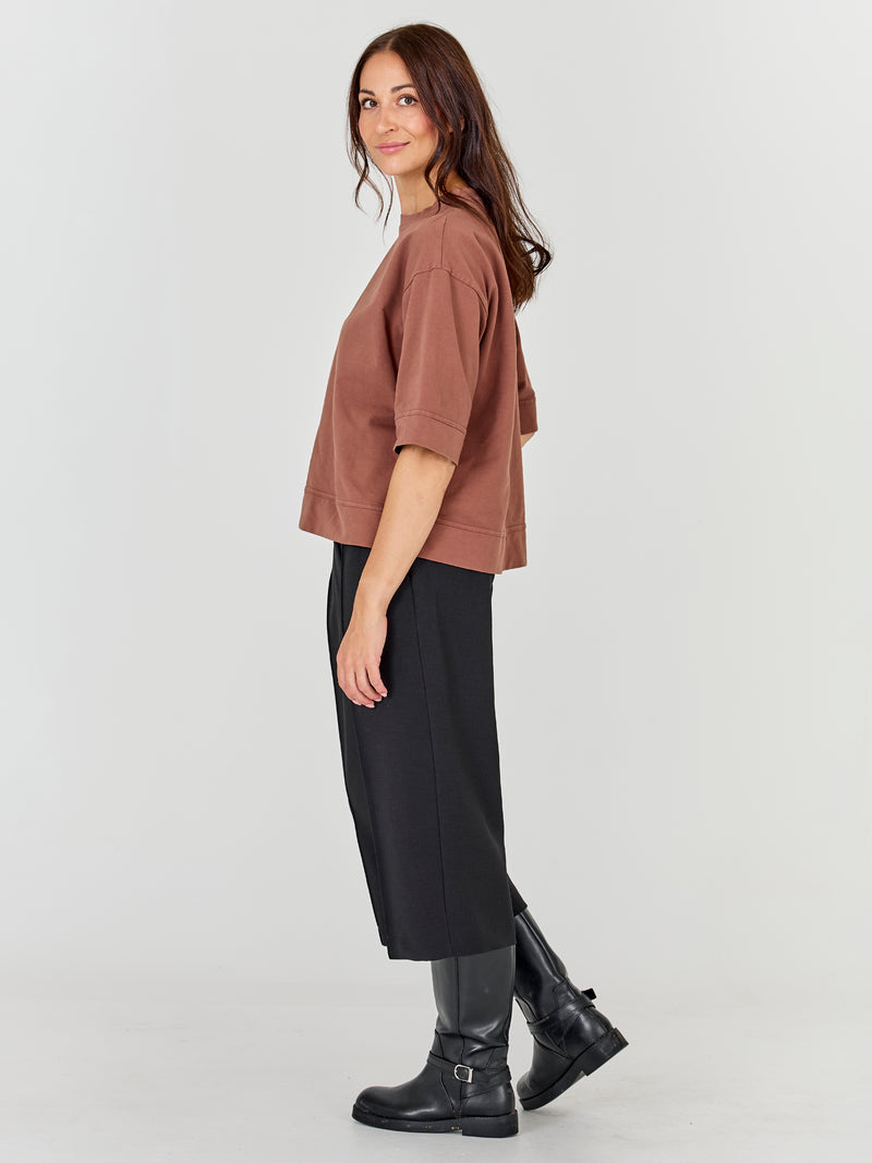 NÜ Alma Sweat Blusen 235 Cappuccino
