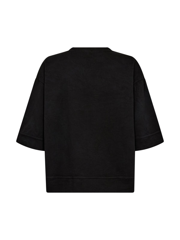 NÜ Alma Sweat Blusen Schwarz