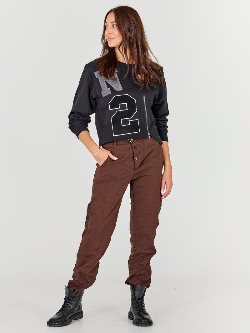 NÜ Asis Sweat Blusen Schwarz