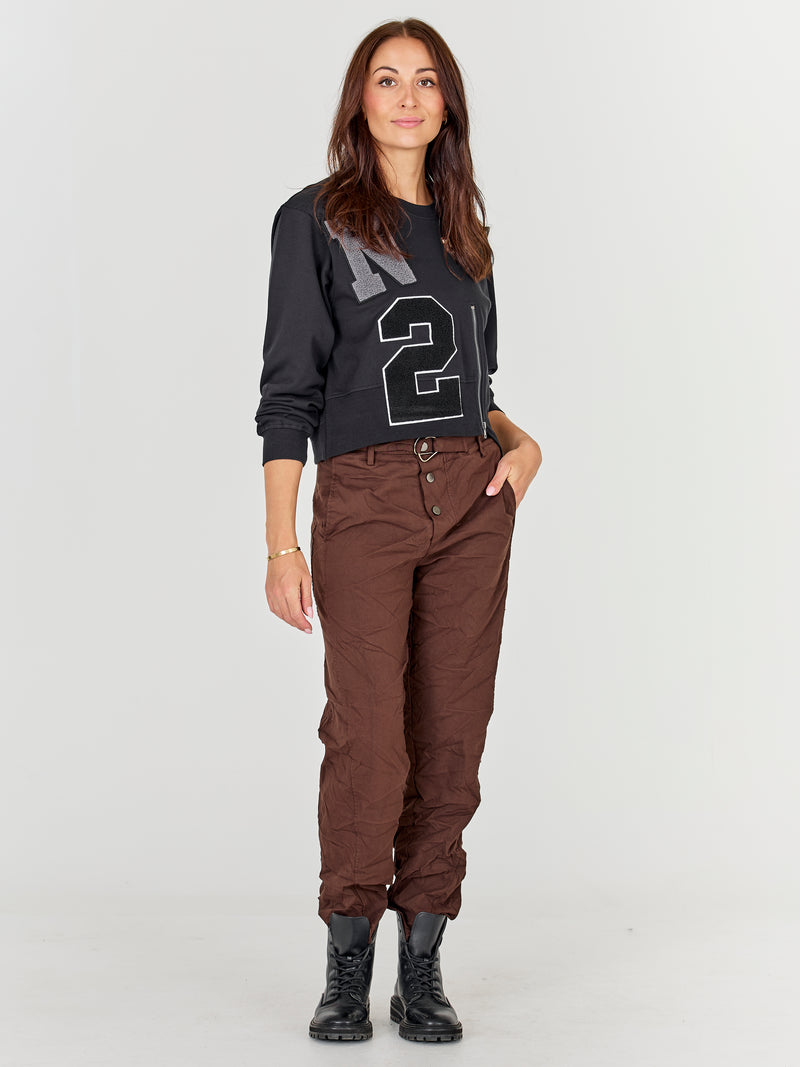 NÜ Asis Sweat Blusen Schwarz