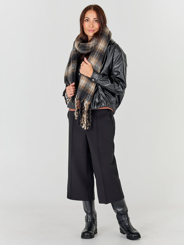 NÜ Aya Schal Accessories Schwarz mix