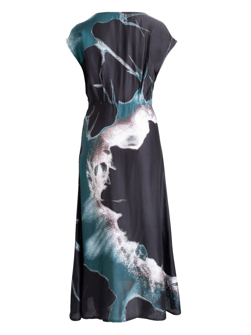 NÜ BABETH Kleid Kleider 355 Petrol green mix