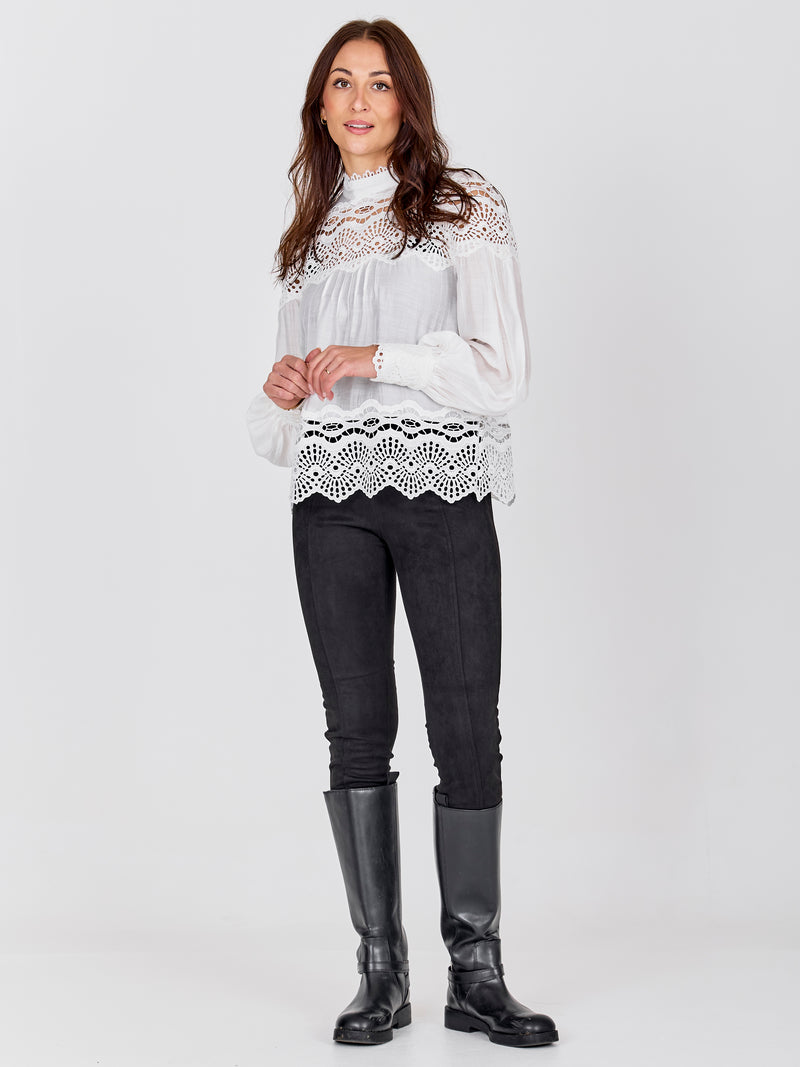 NÜ BACH Hemd Hemdblusen 110 Creme