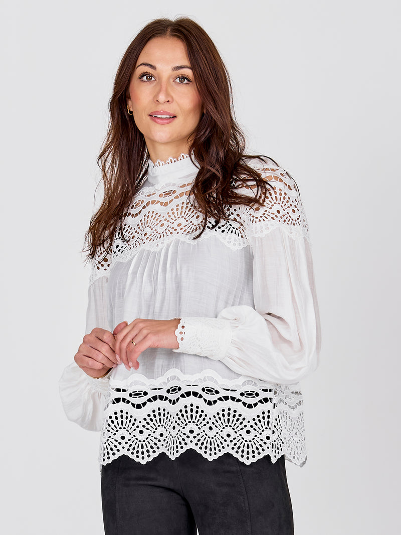 NÜ BACH Hemd Hemdblusen 110 Creme