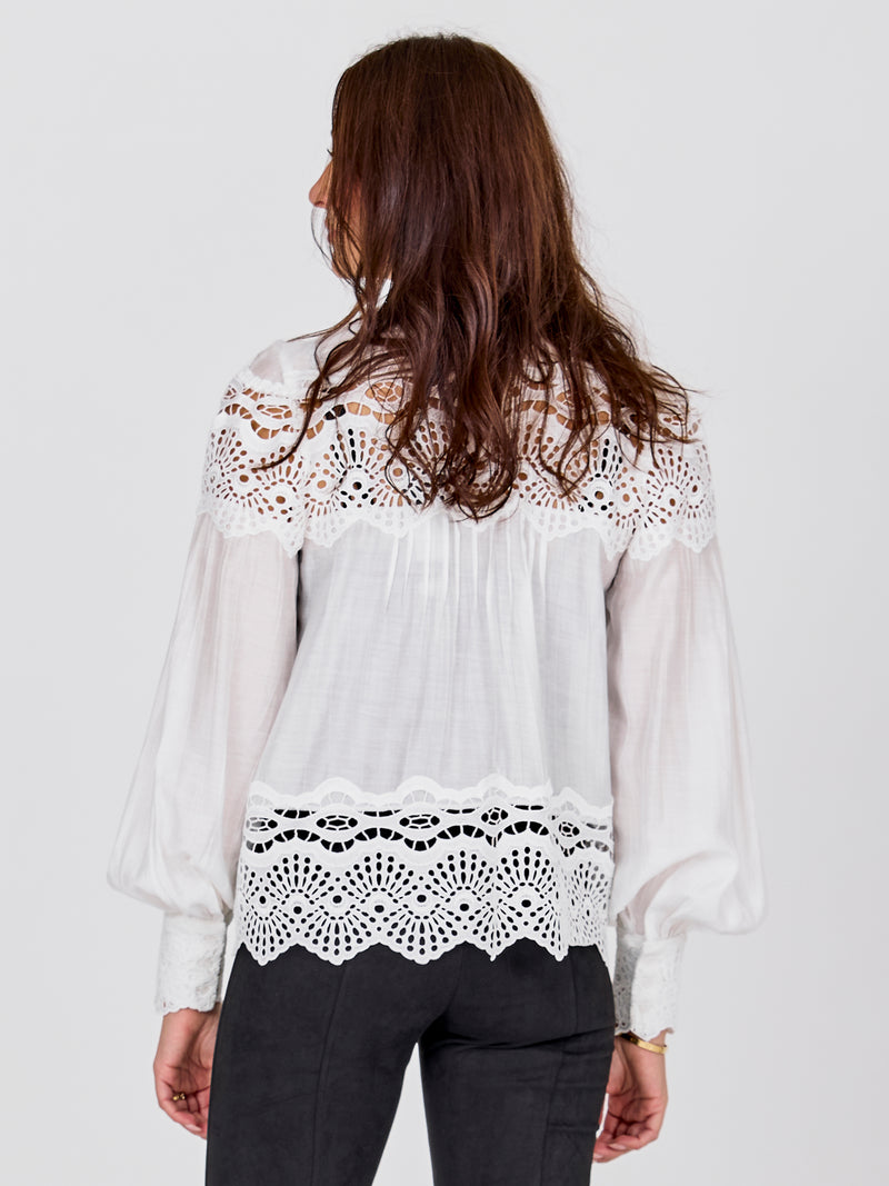 NÜ BACH Hemd Hemdblusen 110 Creme