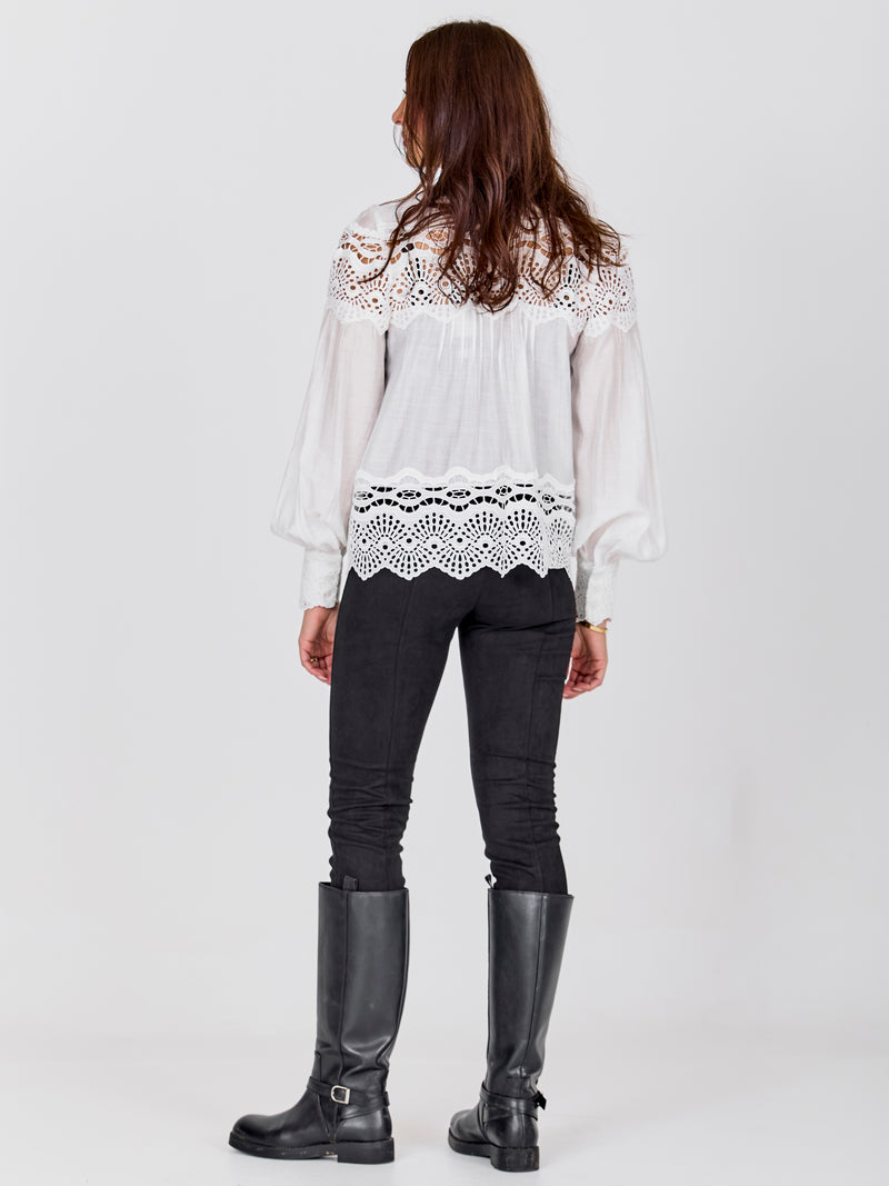 NÜ BACH Hemd Hemdblusen 110 Creme