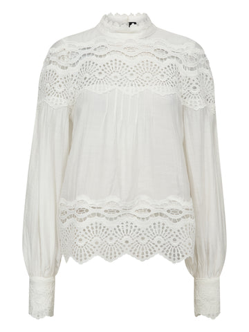 NÜ BACH Hemd Hemdblusen 110 Creme