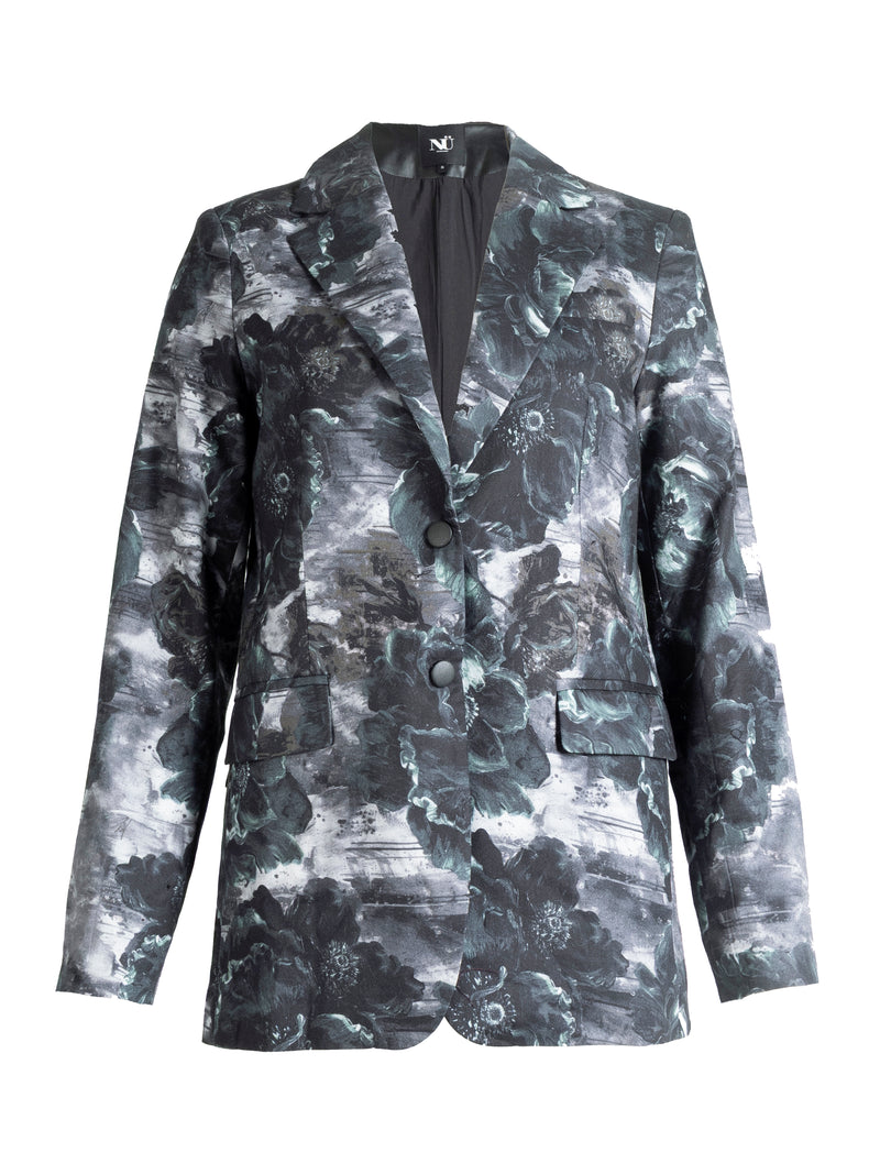 NÜ BALOU-Blazer Blazers 355 Petrol green mix