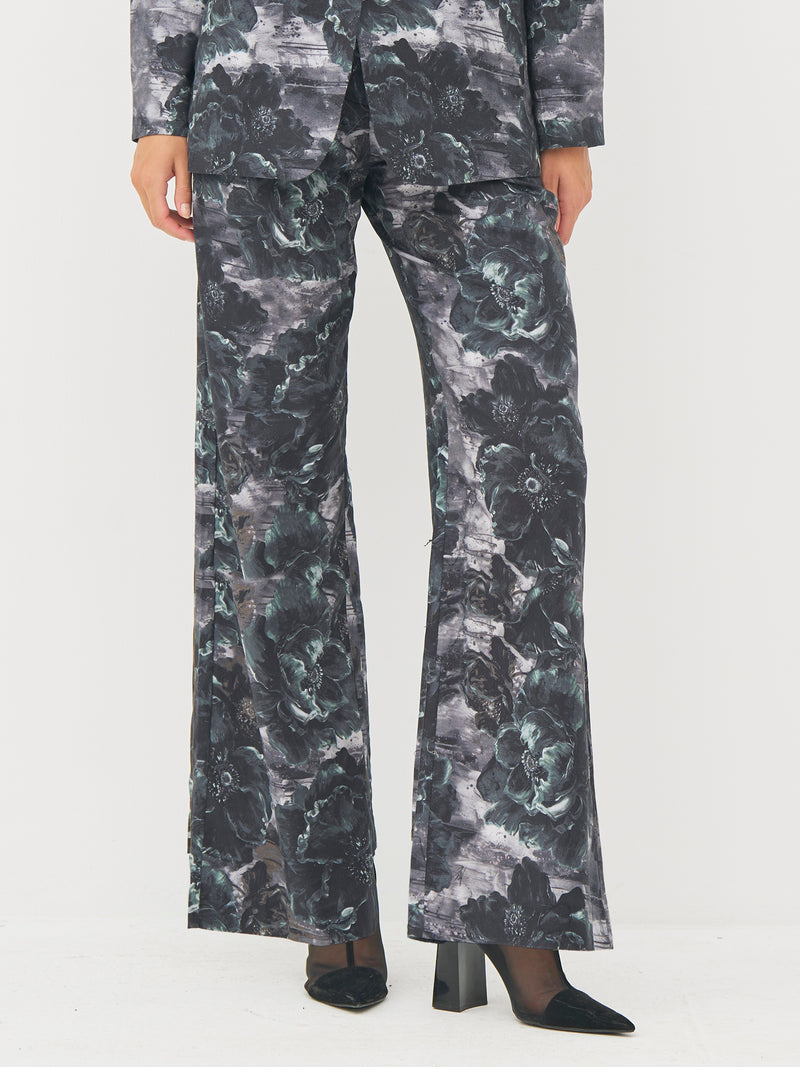 NÜ BALOU Hose Hosen 355 Petrol green mix