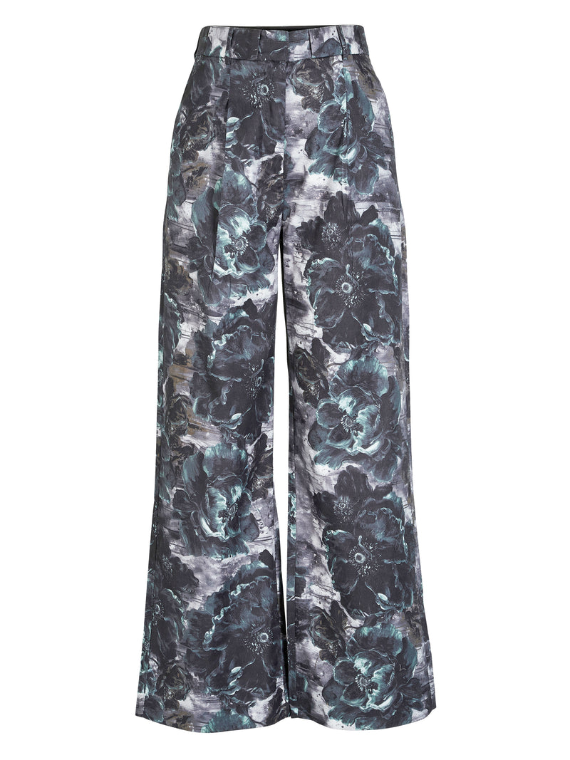 NÜ BALOU Hose Hosen 355 Petrol green mix