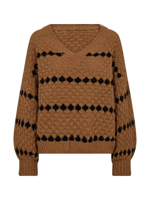 NÜ BANO gestrickt Strick 294 Dark Earth mix