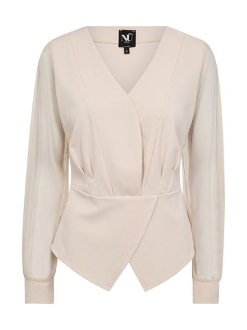 NÜ BAO Bluse Blusen 112 Bone