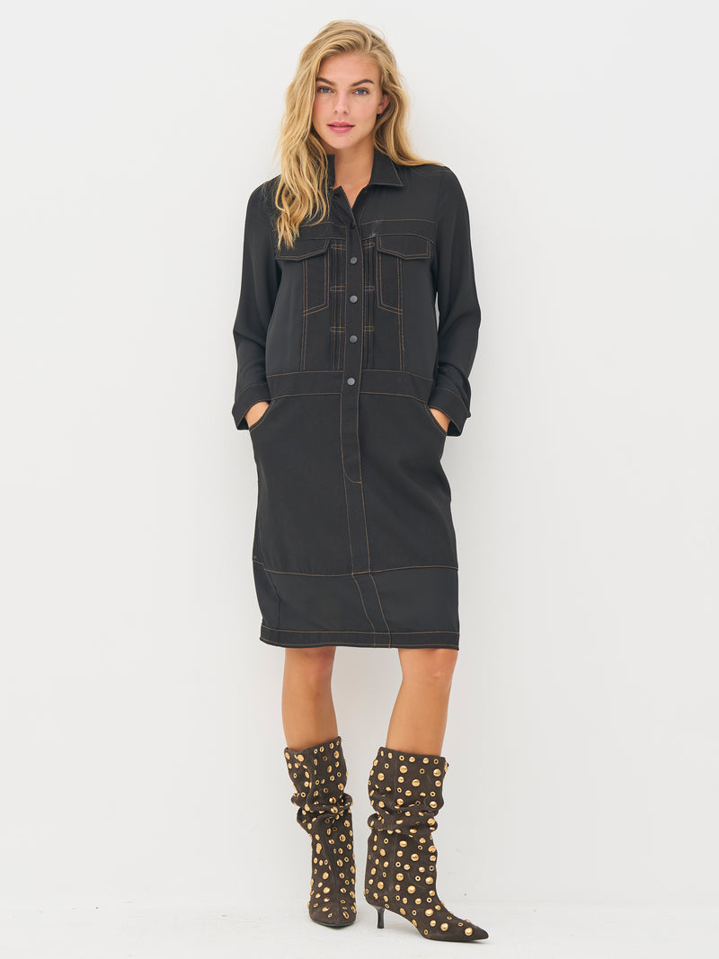 NÜ BEATE Kleid Kleider Schwarz