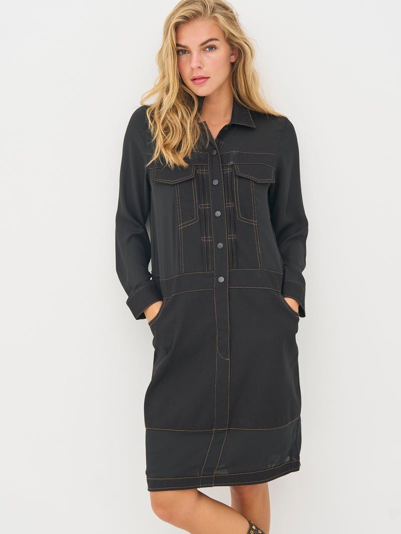 NÜ BEATE Kleid Kleider Schwarz
