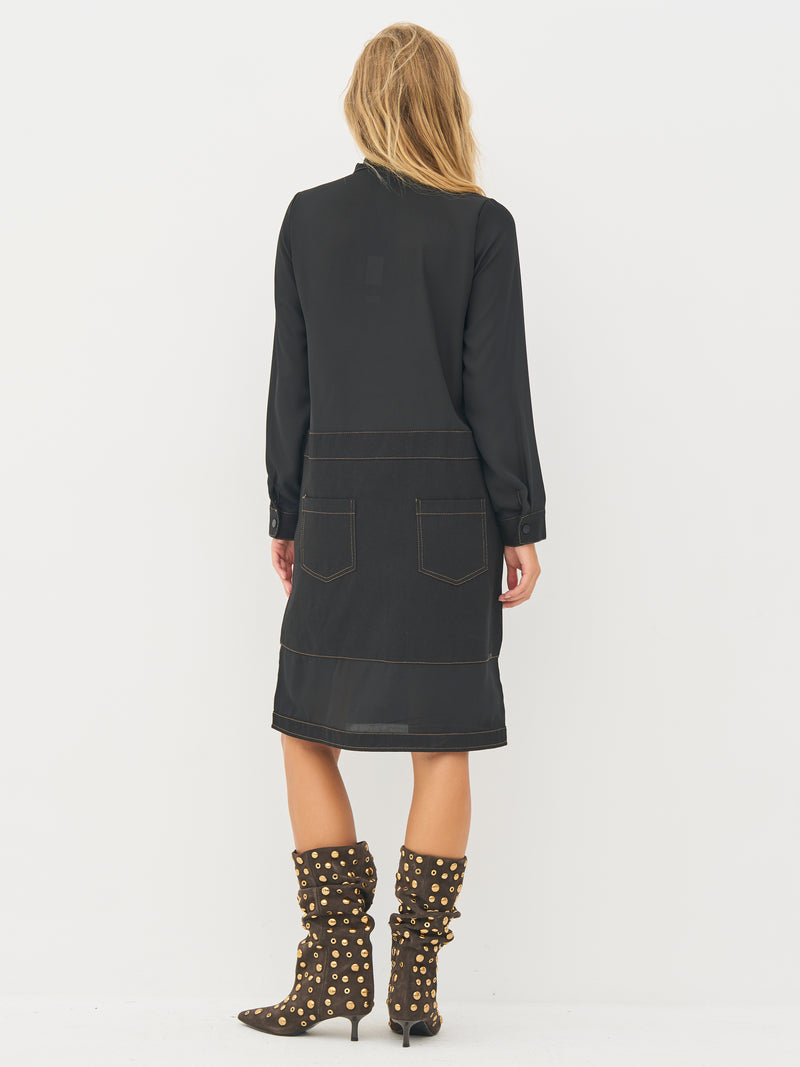 NÜ BEATE Kleid Kleider Schwarz