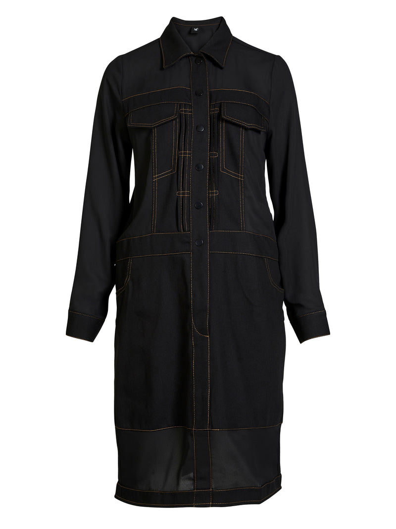 NÜ BEATE Kleid Kleider Schwarz