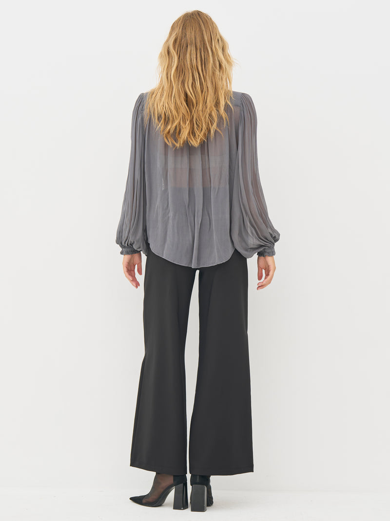 NÜ BEA Hemd Hemdblusen 989 iron grey